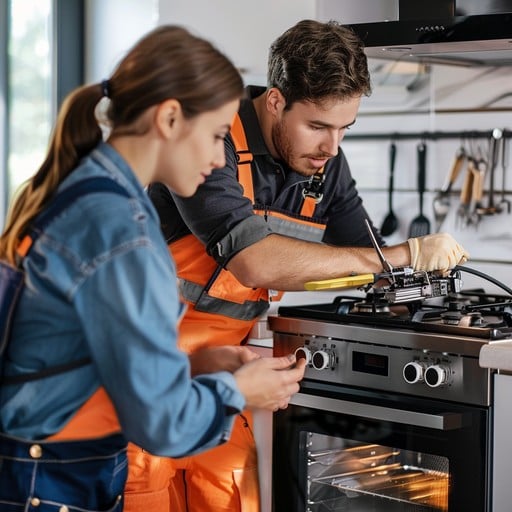 samsung electric range