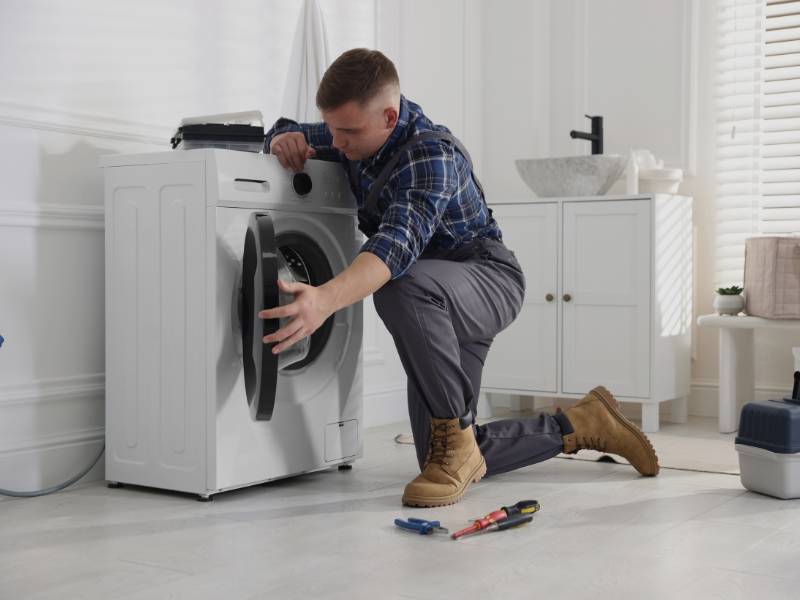 washer and dryer installation