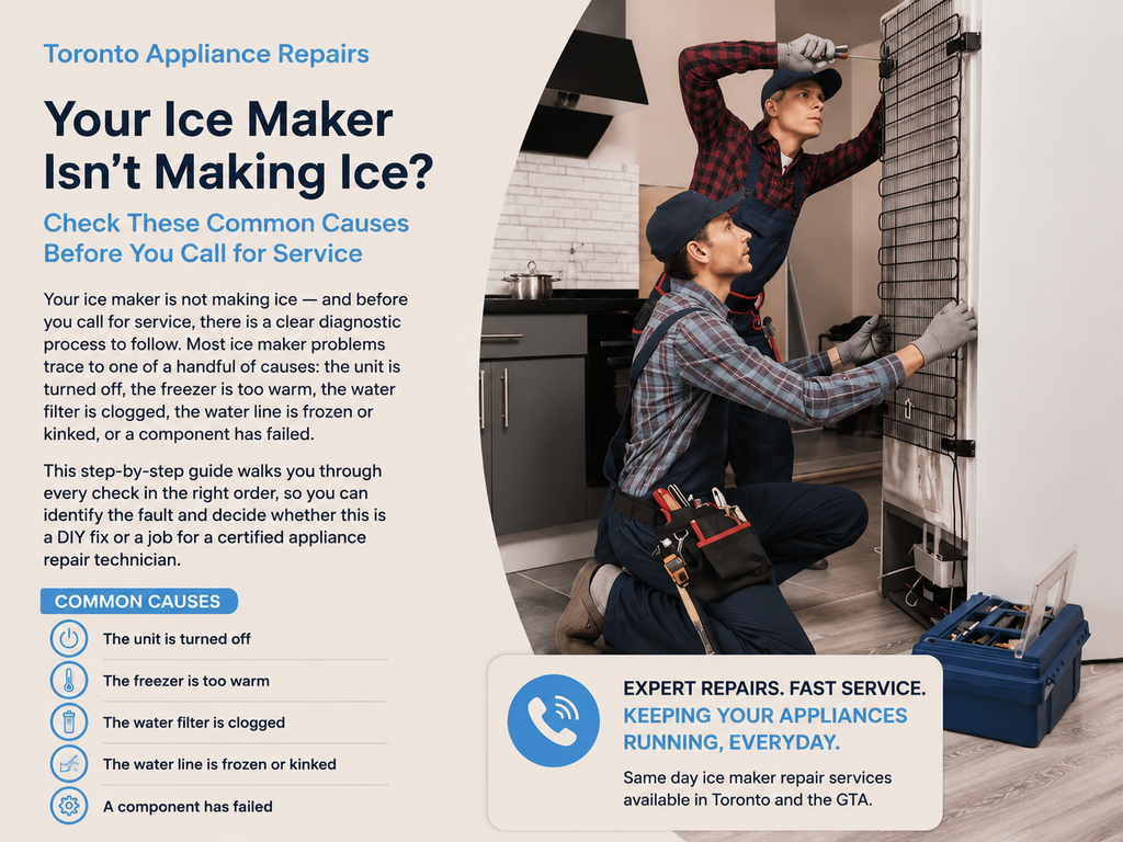 ice maker not making ice
